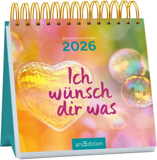 Mini-Wochenkalender Ich wünsch dir was 2026 - 