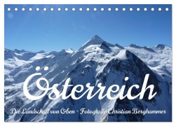 Cover-Bild zum Titel 'Österreich - Die Landschaft von Oben (Tischkalender 2026 DIN A5 quer), CALVENDO Monatskalender' von 'Thomas Berghammer'