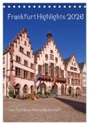 Cover-Bild zum Titel 'Frankfurt Highlights (Tischkalender 2026 DIN A5 hoch), CALVENDO Monatskalender' von 'Petrus Bodenstaff'