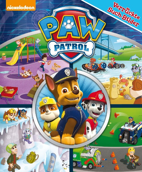 PAW Patrol - Verrückte Such-Bilder, groß - Pappbilderbuch - 