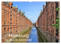 Cover-Bild zum Titel 'Hamburg - Ein Tag in der Speicherstadt (Wandkalender 2026 DIN A2 quer), CALVENDO Monatskalender' von 'Arno Klatt'