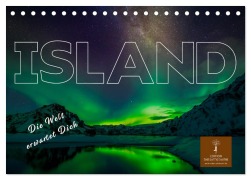 Cover-Bild zum Titel 'Island - die Welt erwartet Dich (Tischkalender 2026 DIN A5 quer), CALVENDO Monatskalender' von 'Peter Roder'