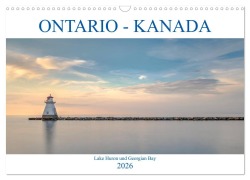 Cover-Bild zum Titel 'Ontario Kanada, Lake Huron und Georgian Bay (Wandkalender 2026 DIN A3 quer), CALVENDO Monatskalender' von 'Joana Kruse'