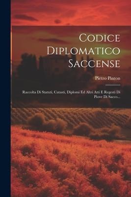 Codice Diplomatico Saccense: Raccolta Di Statuti, Catasti, Diplomi Ed Altri Atti E Regesti Di Piove Di Sacco... - Pietro Pinton