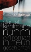 Cover-Bild zum Titel 'Ruhm' von 'Daniel Kehlmann'