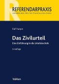 Das Zivilurteil - Ralf Kurpat