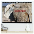 Faszination Afrika - Elefanten (hochwertiger Premium Wandkalender 2024 DIN A2 quer), Kunstdruck in Hochglanz - Hansjörg Richter