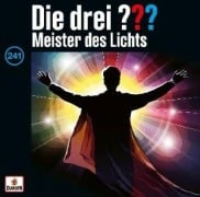 Cover-Bild zum Titel 'Folge 241: Meister des Lichts' von 'Die Drei ???'