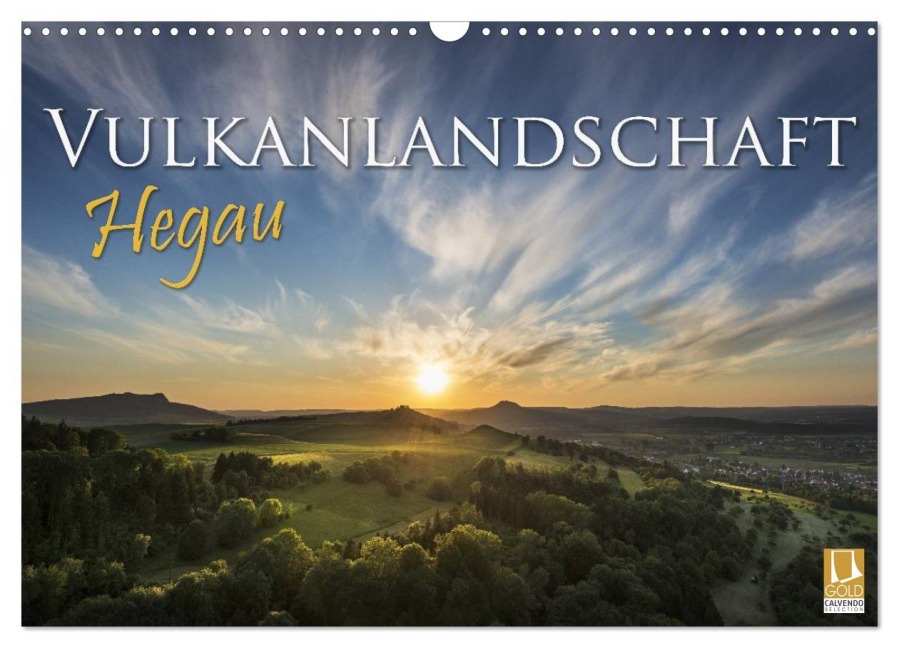 Vulkanlandschaft Hegau 2026 (Wandkalender 2026 DIN A3 quer), CALVENDO Monatskalender - Markus Keller
