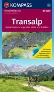 Cover-Bild zum Titel 'KOMPASS Radfernwegekarte Transalp Panoramakarte 1:2 Mio.' von ''