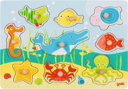 Cover-Bild zum Titel 'Steckpuzzle Unterwasserwelt II' von ''