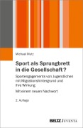 Cover-Bild zum Titel 'Sport als Sprungbrett in die Gesellschaft?' von 'Michael Mutz'