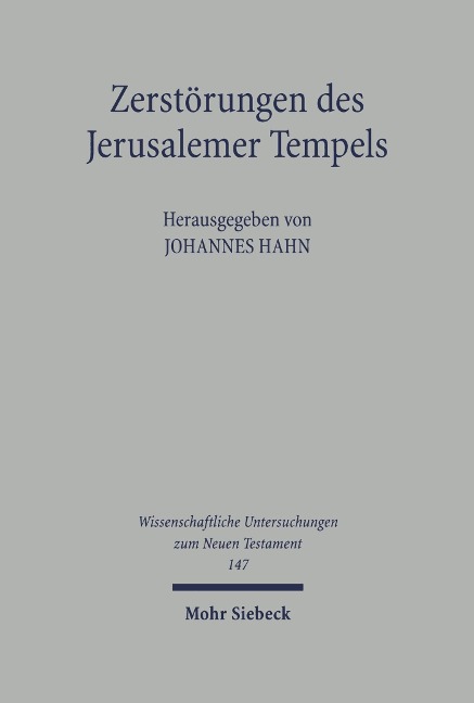 Zerstörungen des Jerusalemer Tempels - 