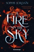 Cover-Bild zum Titel 'A Fire in the Sky - Feuerschwur-Chroniken, Band 1' von 'Sophie Jordan'