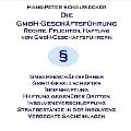 Cover-Bild zum Titel 'Die GmbH-Geschäftsführung' von 'Hans P Schauwecker'