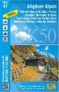 Cover-Bild zum Titel 'Allgäuer Alpen 1:50 000 (UK50-47)' von ''