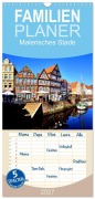 Cover-Bild zum Titel 'Familienplaner 2027 - Malerisches Stade mit 5 Spalten (Wandkalender, 21 x 45 cm) CALVENDO' von 'Henning von Löwis of Menar'