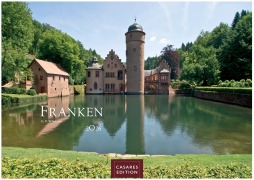 Cover-Bild zum Titel 'Franken Kalender 2026 - Wandkalender | Fotokalender Deutschland 24x35cm - faszinierende Landschaften, historische Orte und Natur' von 'H. W. Schawe'