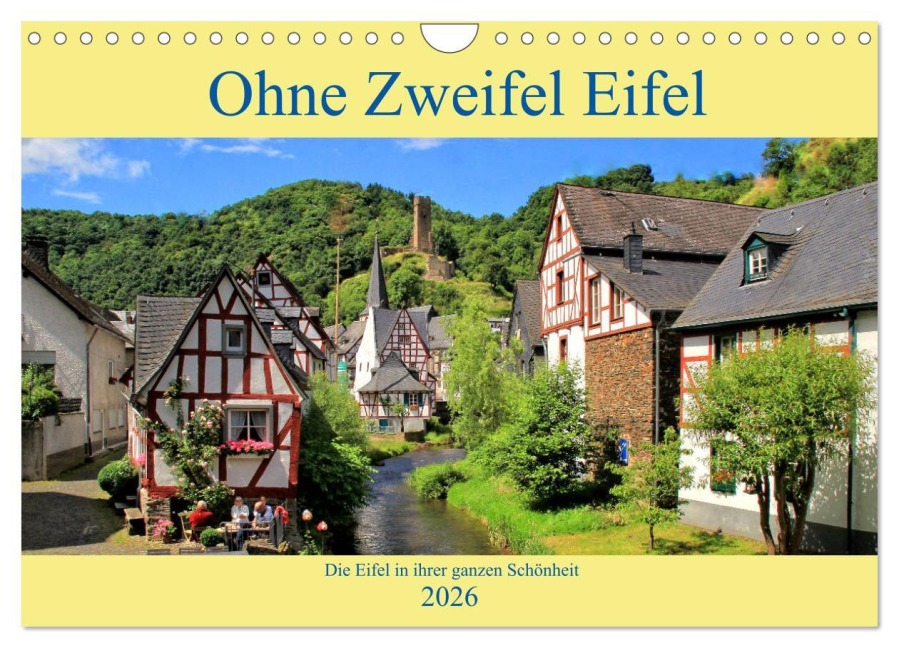 Ohne Zweifel Eifel (Wandkalender 2026 DIN A4 quer), CALVENDO Monatskalender - Arno Klatt
