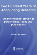Cover-Bild zum Titel 'Two Hundred Years of Accounting Research' von 'Richard Mattessich'