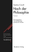 Cover-Bild zum Titel 'Nach der Philosophie' von 'Stanley Cavell'