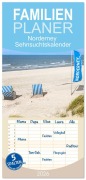 Cover-Bild zum Titel 'Familienplaner 2026 - Norderney Sehnsuchtskalender mit 5 Spalten (Wandkalender, 21 x 45 cm) CALVENDO' von 'Dietmar Scherf'
