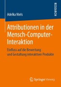 Cover-Bild zum Titel 'Attributionen in der Mensch-Computer-Interaktion' von 'Adelka Niels'
