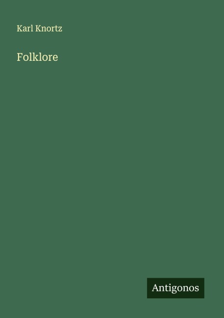 Folklore - Karl Knortz