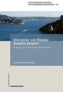 Cover-Bild zum Titel 'Dionysios von Byzanz, Anaplus Bospori' von 'Margarethe Billerbeck'