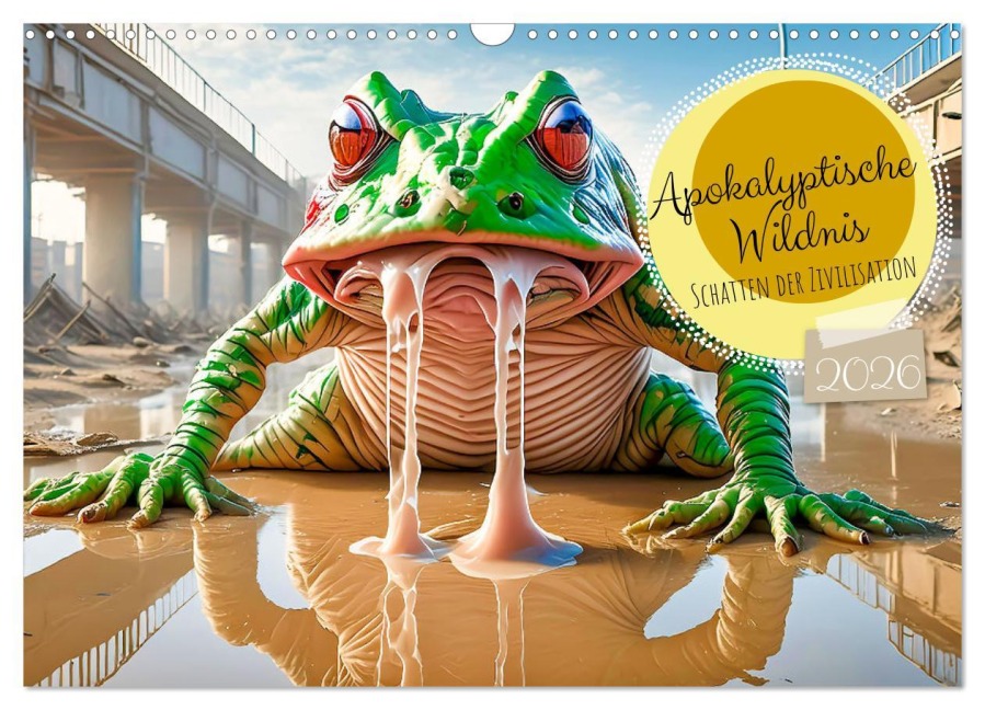 Apokalyptische Wildnis - Schatten der Zivilisation (Wandkalender 2026 DIN A3 quer), CALVENDO Monatskalender - Sell Pixs:Sell