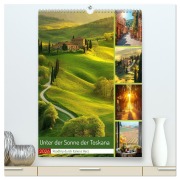 Cover-Bild zum Titel 'Unter der Sonne der Toskana (hochwertiger Premium Wandkalender 2026 DIN A2 hoch), Kunstdruck in Hochglanz' von 'Steffen Gierok-Latniak'