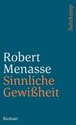 Cover-Bild zum Titel 'Sinnliche Gewißheit' von 'Robert Menasse'