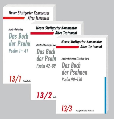 Das Buch der Psalmen - 3 Bände - Manfred Oeming, Joachim Vette