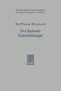 Cover-Bild zum Titel 'Der leidende Gerechtfertigte' von 'Karl Th. Kleinknecht'