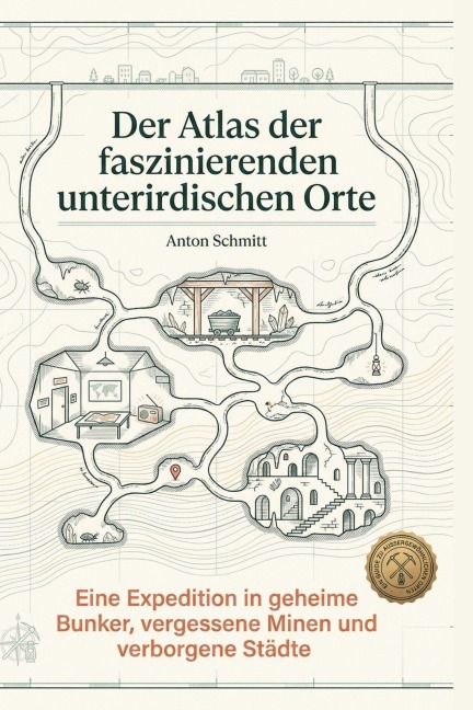 Der Atlas der faszinierenden unterirdischen Orte - Anton Schmitt