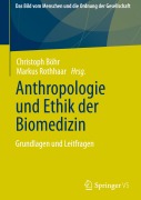 Cover-Bild zum Titel 'Anthropologie und Ethik der Biomedizin' von ''