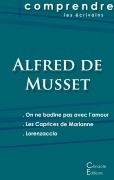 Cover-Bild zum Titel 'Comprendre les pièces de Musset (On ne badine pas avec l'amour, Les Caprices de Marianne, Lorenzaccio)' von 'Alfred De Musset'