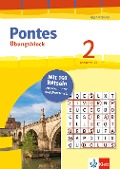Cover-Bild zum Titel 'Pontes 2 Gesamtband (ab 2020) - Übungsblock zum Schulbuch 2. Lernjahr' von ''