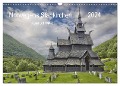Norwegens Stabkirchen (Wandkalender 2024 DIN A3 quer), CALVENDO Monatskalender - Reinhold Wittich