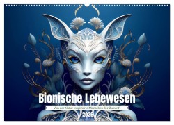 Cover-Bild zum Titel 'Bionische Lebewesen - Von der Natur inspirierte Menschen der Zukunft (Wandkalender 2026 DIN A2 quer), CALVENDO Monatskalender' von 'Drachenkind-Fotografie Drachenkind-Fotografie'