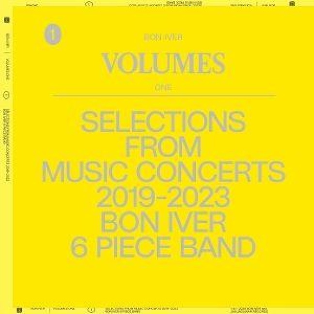 Volumes: One "Selections from Music Concerts 2019- - Bon Iver