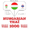 Magyar - Thaï: 1000 alapszó - Jm Gardner