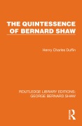 Cover-Bild zum Titel 'The Quintessence of Bernard Shaw' von 'Henry Charles Duffin'