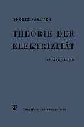 Cover-Bild zum Titel 'Theorie der Elektrizität' von 'Richard Becker'