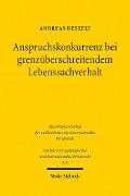 Cover-Bild zum Titel 'Anspruchskonkurrenz bei grenzüberschreitendem Lebenssachverhalt' von 'Andreas Betzelt'