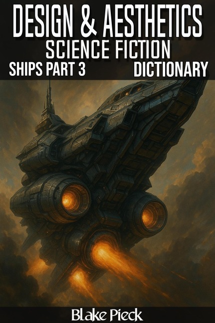 Design and Aesthetics Dictionary - Spaceships Part 3 - Science Fiction (Grow Your Vocabulary) - Blake Pieck