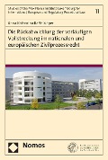 Cover-Bild zum Titel 'Die Rückabwicklung der vorläufigen Vollstreckung im nationalen und europäischen Zivilprozessrecht' von 'Anna Katharina Raffelsieper'
