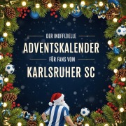 Cover-Bild zum Titel 'Der inoffizielle Adventskalender für Fans vom Karlsruher SC' von 'Lena Müller'