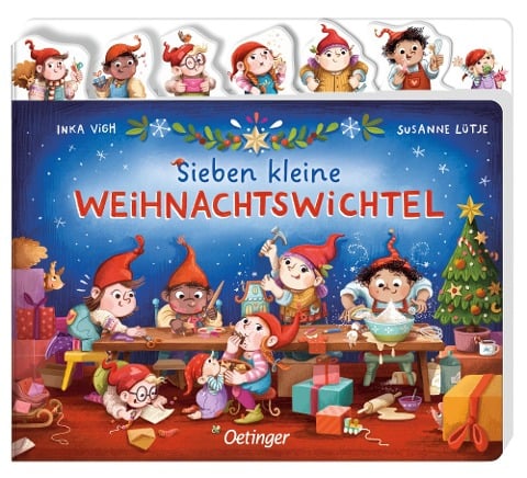 Sieben kleine Weihnachtswichtel - Susanne Lütje