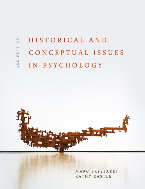 Conceptual and Historical Issues in Psychology - Marc Brysbaert, Kathy Rastle